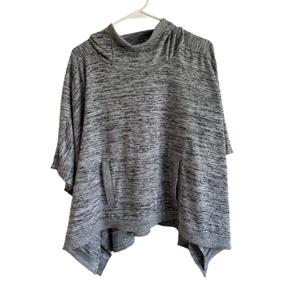 Athleta Blissful Hooded Poncho Sweatshirt, Size S - Picture 3 of 9